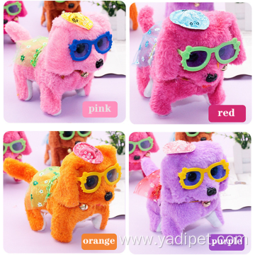 Cute singing plush stuffed electrical toy